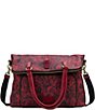 Color:Etched Roses - Image 2 - Etched Roses Collection Roses Print Convertible Backpack