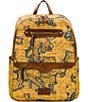 Color:European Map Print - Image 1 - European Map Soft Side Collection Backpack