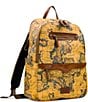 Color:European Map Print - Image 4 - European Map Soft Side Collection Backpack