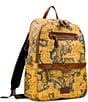 Patricia Nash European Map Soft Side Collection Backpack, Color:European Map Print - Image 4