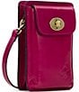 Color:Fuchsia - Image 4 - Felicita Phone Crossbody Bag
