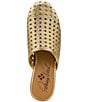 Patricia Nash Flavia Woven Metallic Leather Mules - Image 5