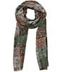 Patricia Nash Floral Patchwork Oblong Scarf - Image 1
