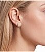 Patricia Nash Flower Resin Stud Earrings - Image 2