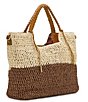Patricia Nash Gabriella Colorblock Crochet Tote With Scarf - Image 4