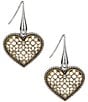 Patricia Nash Heart Drop Earrings - Image 1
