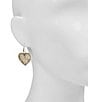 Patricia Nash Heart Drop Earrings - Image 2