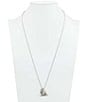 Patricia Nash Heart Key Triangle Charm Long Pendant Necklace - Image 4