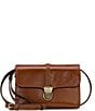 Patricia Nash Heritage Collection Bianco Braided Leather Convertible Crossbody Bag, Color:Tan - Image 1