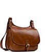 Patricia Nash Heritage Collection London Buckled Crossbody Saddle Bag, Color:Tan - Image 4