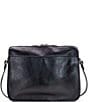 Color:Black - Image 2 - Heritage Collection Nazaire Top Zip Silver Toned Crossbody Bag