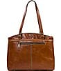 Color:Tan - Image 1 - Heritage Collection Poppy Satchel Bag