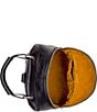 Color:Black - Image 3 - Heritage Collection Silver Tone Alencon Backpack