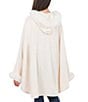 Patricia Nash Hooded Cape with Faux Fur - Image 4