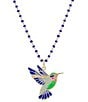 Patricia Nash Hummingbird Long Pendant Necklace - Image 1