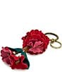 Patricia Nash Hydrangea Hang Off Key Ring - Image 2