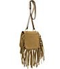 Patricia Nash Karisa Suede Fringe Crossbody Bag, Color:Wheat - Image 5