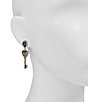 Patricia Nash Key Post Drop Earrings - Image 2