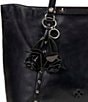 Patricia Nash Laced Rose Keychain, Color:Black - Image 3