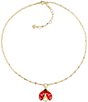 Patricia Nash Ladybug Short Pendant Necklace - Image 1