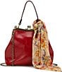 Patricia Nash Laureana Frame Clutch with Scarf, Color:Rosewood - Image 1