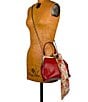 Patricia Nash Laureana Frame Clutch with Scarf, Color:Rosewood - Image 5
