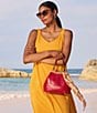 Patricia Nash Laureana Frame Clutch with Scarf, Color:Rosewood - Image 6