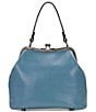Patricia Nash Laureana Kiss Lock Frame Crossbody Bag, Color:Blue Fog - Image 2