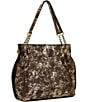 Patricia Nash Lidney Slouchy Satchel Bag, Color:Chocolate - Image 4