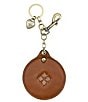 Patricia Nash Liscia Leather Mirror FOB Keychain Charm, Color:Tan - Image 2
