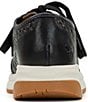 Patricia Nash Milla Leather Woven Detail Platform Wedge Sneakers - Image 3