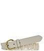 Patricia Nash Miramas Macrame Leather Belt - Image 1