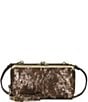 Patricia Nash Missoula Frame Leather Wallet Crossbody Bag, Color:Chocolate - Image 1