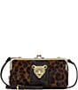 Patricia Nash Missoula Frame Leopard Print Wallet Crossbody Bag, Color:Leopard/Chocolate - Image 1