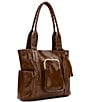 Patricia Nash Molise Frame Pocket Tote Bag, Color:Cognac - Image 4