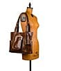 Patricia Nash Molise Frame Pocket Tote Bag, Color:Cognac - Image 5