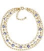 Patricia Nash Multi Chain Short Multi Stand Necklace - Image 1