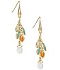 Patricia Nash Multi Charm Dangle Drop Earrings - Image 1