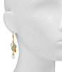 Patricia Nash Multi Charm Dangle Drop Earrings - Image 2