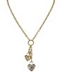 Patricia Nash Multi Heart Charm Y Necklace - Image 1