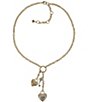 Patricia Nash Multi Heart Charm Y Necklace - Image 2