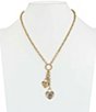 Patricia Nash Multi Heart Charm Y Necklace - Image 3