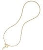 Patricia Nash Multi Row Pearl Flower Long Pendant Necklace - Image 4