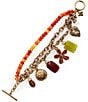 Patricia Nash Multi-Strand Charm Line Bracelet - Image 1