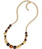 Patricia Nash Multi Wood Beaded Long Strand Necklace - Image 2