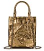 Patricia Nash Noella Metallic Floral Applique Tote Bag - Image 1