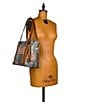 Patricia Nash Nordic Floral Patchwork Luserna Patchwork Tote Bag - Image 5
