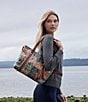 Patricia Nash Nordic Floral Patchwork Luserna Patchwork Tote Bag - Image 6