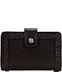 Patricia Nash Norma Leather Snap Wallet, Color:Chocolate - Image 1