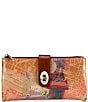 Patricia Nash Paris Map Print Annesley Wristlet Bag - Image 1